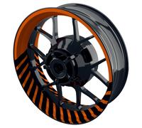ONE-WHEEL Pegatinas para llantas, varios colores HYPNOTIC, NARANJA