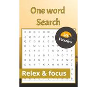 One word search - Safarie: Step into the wild and let the adventure begin! (D Puzzle)