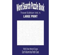 One Word Wonders Travel Edition Vol. 4 Word Search Puzzle Book: LARGE PRINT Word Searches with Solo Clues .. 50+ Entertaining Puzzles to Keep Your ... Word Search Puzzle Series (6x9 Format))