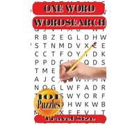 One Word Word Search: Wordsearch | One Word | Puzzles | Travel Size | Pocket Book