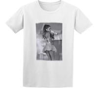 One World College Style Cartoon Beautiful Painting T-Shirt White 3XL