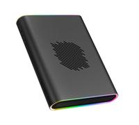 One XPLAYER OneXGPU 2 eGPU con AMD RX 7800M 12GB GDDR6 RDNA 3, GPU Externa portátil para portátiles y portátiles con Thunderbolt 3/4, USB 4, Puerto OCuLink