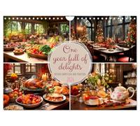 One year full of delights (Wall Calendar 2026 DIN A4 landscape), CALVENDO 12 Month Wall Calendar: Kitchen impressions and tradition
