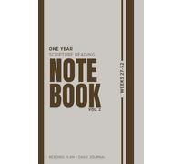 One Year Scripture Reading Notebook: Volume 2