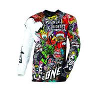 Camiseta de Cross O'Neal Mayhem Crank Negro/MultiL Negro,Multi