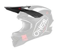 O'Neal 0627-280 Visera Hexagonal para Casco SRS, Unisex Adulto, Black/White, One Size