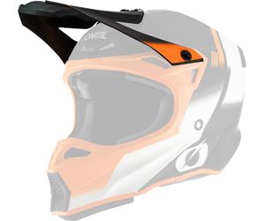 Oneal 10Series Hyperlite Blur Pico del Casco, negro-naranja para Hombres