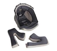 O'Neal 1SRS Casco, Unisex-Adult, Negro/Gris, S
