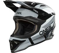 Oneal 1SRS RC Casco de motocross, negro-gris, tamaño M para Hombres
