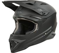 Oneal 1SRS Solid Casco de motocross, Black Matt, Talla 2XL