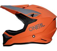 Oneal 1SRS Solid Casco de motocross, naranja, tamaño XS para Hombres