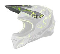 Oneal 1SRS Splash Visor 2026 - Visera para casco, color gris y amarillo