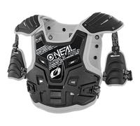 O'Neal 2025 PXR Stone Shield Protector Antirociones Gris Talla Única MX Off Road