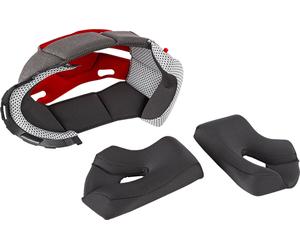 Oneal 2Series Liner & Cheek Pads, gris, Talla 2XL
