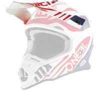 Oneal 2Series Spyde 2.0 Pico del Casco, blanco/rojo, Talla única