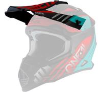 Oneal 2Series Spyde 2.0 Pico del Casco, negro/rojo, Talla única