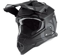 ONeal 2SRS Slick S23, casco de cruz S male Mate Negro/Gris