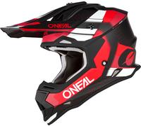 ONeal 2SRS Spyde S23, casco de cruz M male Mate Negro/Rojo/Blanco