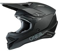 Oneal 3Series Solid Casco de Motocross, negro, Talla XS (53/54)