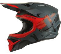 Oneal 3Series Vertical V.22 Casco de Motocross, negro/rojo, Talla XXL (63/64)