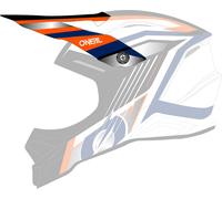 Oneal 3Series Vision Pico del Casco, naranja, Talla única