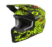 O'NEAL 3SRS Casco Juvenil / Youth Attack Negro/Amarillo neón M (50/51 cm)