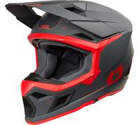 ONeal 3SRS E-Stroke S26, casco de motocross XXL female Mate Gris Oscuro/Rojo