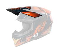 Oneal 3SRS Haze Visor Visera para casco, azul/naranja/dorado 2026