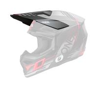 Oneal 3SRS Haze Visor Visera para casco, negro/gris/rojo 2026