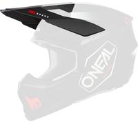 Oneal 3SRS Hexx Casco Pico, Negro/Blanco/Rojo, Talla única
