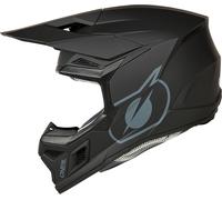 ONeal 3SRS Solid, casco cruzado S male Negro Mate