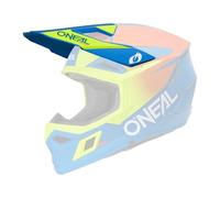 Oneal 3SRS Solid Visor - Visera para casco, color azul/neón