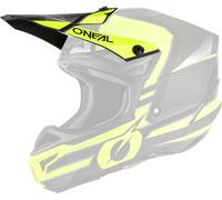 Oneal 5Series Polyacrylite Sleek Pico del Casco, negro/amarillo, Talla única