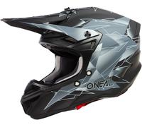 Oneal 5Series Polyacrylite Surge Casco de motocross, negro/gris, Talla L (59/60)