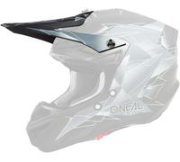 Oneal 5Series Polyacrylite Surge Pico del casco, negro/gris, Talla única