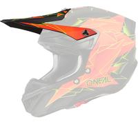 Oneal 5Series Polyacrylite Surge Pico del casco, negro-rojo para Hombres