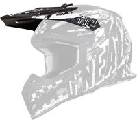 Oneal 5Series Rider Visera casco, Negro/Blanco, Talla única