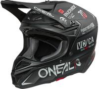 Casco MX O'Neal 5Srs Polyacrylite Brand Negro/GrisS Negro,Gris