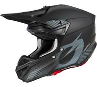 Oneal 5SRS Polyacrylite Solid V.25 Casco de motocross, negro/gris, Talla L (59/60)