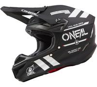 Oneal 5SRS Polyacrylite Warhawk Casco de motocross, negro-blanco, tamaño L para Hombres