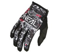 O'NEAL Ataque caótico Guantes MX Negro/Blanco 2XL unisex