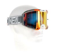 Oneal B-10 Duplex Gafas de motocross, negro-naranja para Hombres