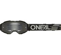 Oneal B-10 Solid Clear Gafas de motocross para niños, negro