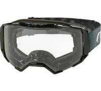 Oneal B-22 Covert Gafas de motocross, gris/verde, Talla única
