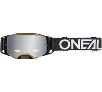 Oneal B-33 HEXA Radium Gafas de motocross, negro/dorado