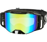 Oneal B-55 Cram Gafas de motocross, Negro/Blanco, Talla única