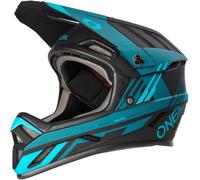 Oneal Backflip Strike V.23 Casco de descenso, negro/azul, Talla XL (61/62)