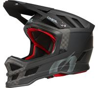 Oneal Blade Carbon IPX Casco de descenso, negro, tamaño L para Hombres