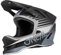 Oneal Blade Delta V.22 Casco cuesta abajo, negro/gris, Talla XL (61/62)