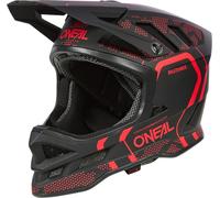 Oneal Blade Polyacrylite Strike Casco de descenso, negro-rojo, tamaño L para Hombres